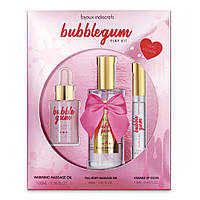 Набор (массажное масло, массажный гель, блеск на губ) Bubblegum. IntimButik-biz