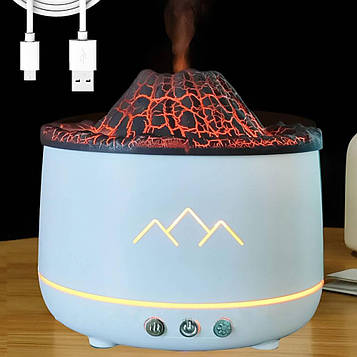 Увлажнитель воздуха с подсветкой Вулкан Volcanic Aromatherapy Machine, ультразвуковой увлажнитель воздуха (NS)