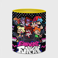 Чашка с принтом «Friday night Funkin' christmas» (цвет чашки на выбор)