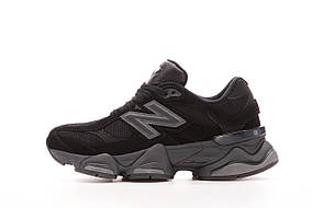 Чоловічі Кросівки New Balance 9060 All Black / Нью Беланс 9060 Олл Чорні
