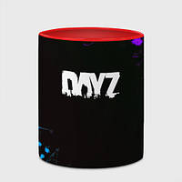 Чашка с принтом «Dayz неоновые краски» (цвет чашки на выбор)