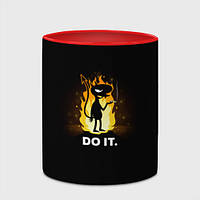 Чашка с принтом «Disenchantment: Do it» (цвет чашки на выбор)