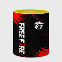 Чашка с принтом «Garena free fire» (цвет чашки на выбор)