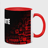 Чашка с принтом «Fortnite 10 сезон» (цвет чашки на выбор)