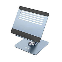 Підставка для ноутбука HOCO PH52 Might metal rotating tablet desktop holder Metal Gray