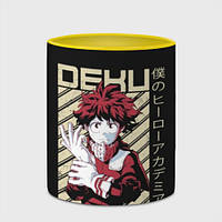 Чашка с принтом «Deku - My Hero Academia» (цвет чашки на выбор)