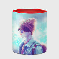 Чашка с принтом «BTS. Jimin» (цвет чашки на выбор)