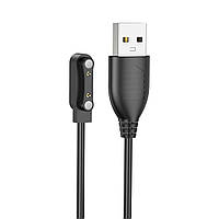 Кабель HOCO Y18 Smart sports watch charging cable Black