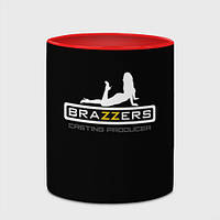 Чашка с принтом «Brazzers casting producer» (цвет чашки на выбор)