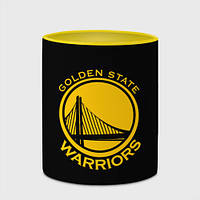 Чашка з принтом «Golden state warriors» (колір чашки на вибір)