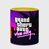 Чашка з принтом «GTA:Vice city» (колір чашки на вибір)