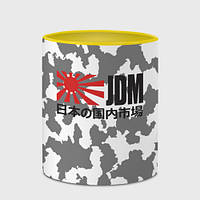 Чашка с принтом «JDM Style Japanese Domestic Market» (цвет чашки на выбор)