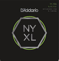 Струны для электрогитары D'Addario NYXL1156 Medium Top Extra Heavy Bottom 11 56 MP, код: 6556183