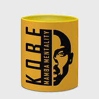 Чашка с принтом «Kobe Mamba mentality» (цвет чашки на выбор)