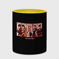 Чашка с принтом «Персонажи аниме Великий из бродячих псов» (цвет чашки на выбор)