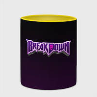 Чашка с принтом «JoJo BreakDown» (цвет чашки на выбор)