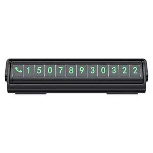 Паркувальна карта Proove Proove Twins Parking Number Plate Black