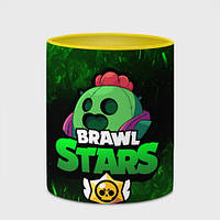 Чашка с принтом «Spike Brawl Stars» (цвет чашки на выбор)