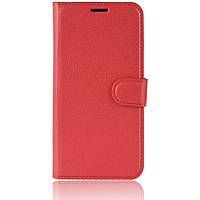 Чехол-книжка Litchie Wallet для Oppo Reno 3 Pro Red PS, код: 5572311