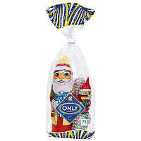 Фигурки из молочного шоколада микс Santa Clauses "Only" фасовка 100 g