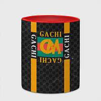 Чашка с принтом «Gachi brand» (цвет чашки на выбор)