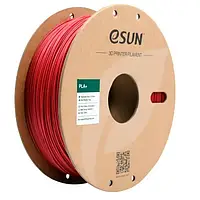 PLA Plus Filament (пластик) для 3D принтера Esun 1кг, 1.75мм, пожежний червоний (PLA+175FER1)