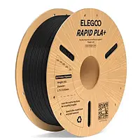Rapid PLA Plus Filament (пластик) для 3D принтера ELEGOO 1кг, 1.75мм, чорний (50.203.0114)
