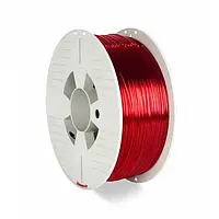 Пластик для 3D-принтера Verbatim PET-G filament Transparent Red 1.75mm, 1кг (55054)