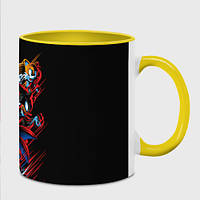 Чашка с принтом «Sonics team» (цвет чашки на выбор)
