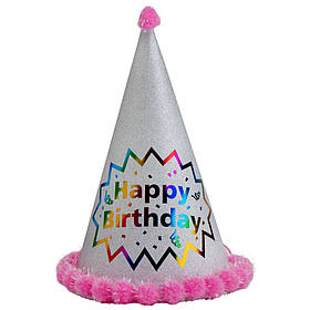 Ковпак "Святкове мерехтіння", рожевий, 24 см ELISEY