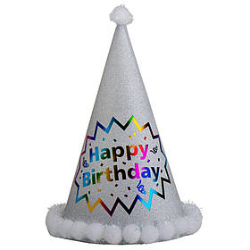 Ковпак "Святкове мерехтіння", білий, 24 см ELISEY