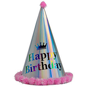 Ковпак "Феєрія свята", рожевий, 24 см ELISEY