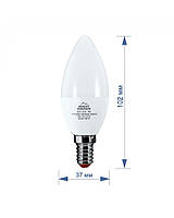 Лампа RIGHT HAUSEN LED Standard СВЕЧКА 7W E14 4000K HN-154030