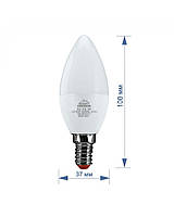 Лампа RIGHT HAUSEN LED Standard СВЕЧКА 5W E14 4000K HN-154010