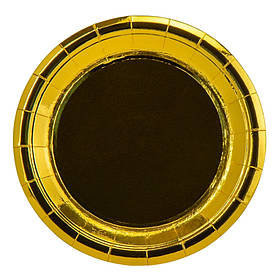 Набір тарілок "Золото", 10 шт, 18 см ELISEY