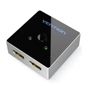 Сплітер Vention 2-Port HDMI Bi-Direction Switcher Silver (AFUH0)