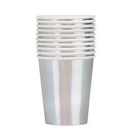 Набір склянок "Веселка", 10 шт, 9 см ELISEY