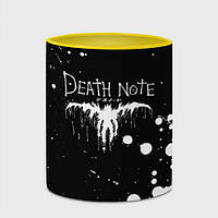 Чашка с принтом «Рюк и Тетрадь Смерти» (цвет чашки на выбор)