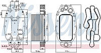 Масляный радиатор CITROEN C5 (RD_) / JAGUAR XF (X250) 2005-2018 г.