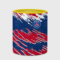 Чашка с принтом «ФК ПСЖ Paris Saint Germain» (цвет чашки на выбор)