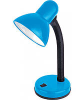 Настольная лампа RIGHT HAUSEN (подставка, пластик) E27 синяя