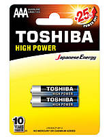 Батарейка TOSHIBA ALKALINE LR03 HP блистер ВР 1х2