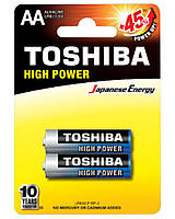 Батарейка TOSHIBA ALKALINE LR6 HP блистер ВР 1х2