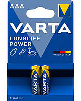 Батарейка VARTA HIGH ENERGY/LONGLIFE POWER LR-03 AAA BLI 2 ALKALINE