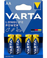 Батарейка VARTA HIGH ENERGY/LONGLIFE POWER LR-06 AA BLI 4 ALKALINE