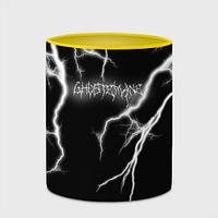 Чашка Ghostemane Lightning Гостмейн Молния Надпись 330 мл (цвет чашки на выбор)
