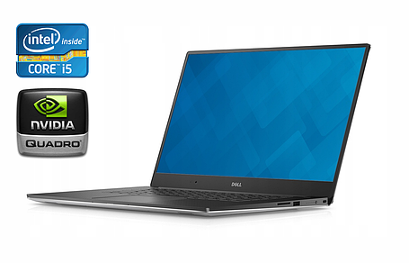 Ноутбук ноутбук Dell Precision 5510/ 15.6" 1920x1080/ i5-6300U/ 16GB RAM/ 480GB SSD/ Quadro M1000M 2GB, фото 1