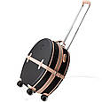 Валіза Semi Line 24" (M) Black/Pink Cream (T5671-3), фото 4