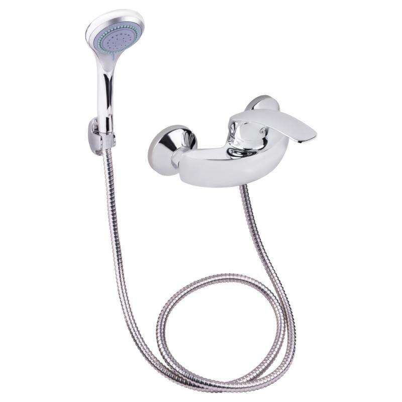 Змішувач для душу Lidz Mars 010 (з душовим гарнітуром) (k40) LDMAR010CRM34892 Chrome, фото 1