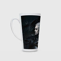 Чашка с принтом Латте «The Witcher 2 season»